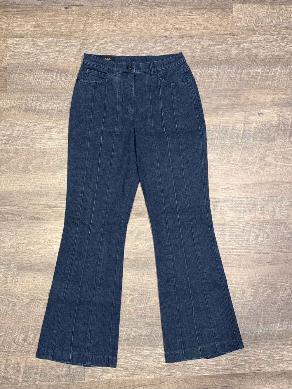 Escada Dark Denim Flare Jeans - Women's Size 36 (US Size Small 4-6)